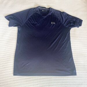 Under Armour Men's Dark Blue Short Sleeve Tee